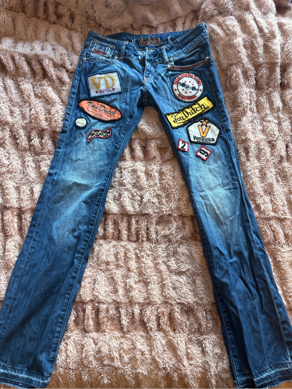 Vintage Von Dutch Low rise Jeans